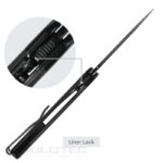 SRM 131M-GB „Enso“ sulankstomas peilis – G10 rankena ir 14C28N plienas » Dulotec.LT
