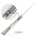 SRM 131M-GT „Enso“ sulankstomas peilis – G10 rankena ir 14C28N plienas » Dulotec.LT
