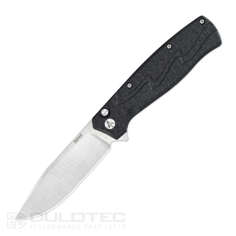 SRM 221X-GB sulankstomas peilis – G10 rankena ir 14C28N plienas » Dulotec.LT