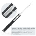 SRM 221X-GB sulankstomas peilis – G10 rankena ir 14C28N plienas » Dulotec.LT