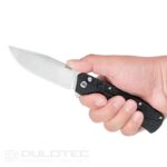 SRM 221X-GB sulankstomas peilis – G10 rankena ir 14C28N plienas » Dulotec.LT