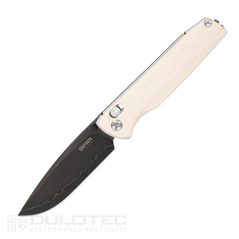 SRM 258L-GT2 „Terrier“ sulankstomas peilis – G10 rankena ir laminuotas 140Cr plienas » Dulotec.LT