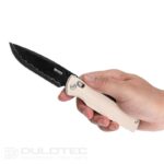 SRM 258L-GT2 „Terrier“ sulankstomas peilis – G10 rankena ir laminuotas 140Cr plienas » Dulotec.LT