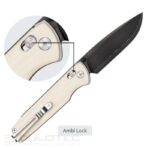 SRM 258L-GT2 „Terrier“ sulankstomas peilis – G10 rankena ir laminuotas 140Cr plienas » Dulotec.LT