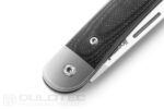„LionSteel“ „Jack M390 G10“ juodas 77 mm sulankstomas peilis » Dulotec.LT
