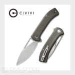 „Civivi Riffle 14C28N“ tamsiai žalios spalvos „Micarta“ sulankstomas peilis » Dulotec.LT
