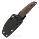 SRM „Fossa 605T-MW“ medžioklinis peilis su fiksuotu ašmeniu iš „Micarta“ » Dulotec.LT