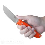 SRM „Fossa 605T-GJ“ peilis su fiksuotu ašmeniu – G10 ir 14C28N » Dulotec.LT