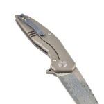 „Dulotec Karma Damascus“ sulankstomas peilis su titano rankena » Dulotec.LT
