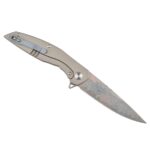 „Dulotec Karma Damascus“ sulankstomas peilis su titano rankena » Dulotec.LT