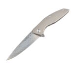 „Dulotec Karma Damascus“ sulankstomas peilis su titano rankena » Dulotec.LT