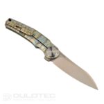 „Dulotec K902“ sulankstomas peilis su titano rankena – kamufliažinis » Dulotec.LT