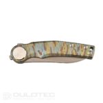„Dulotec K902“ sulankstomas peilis su titano rankena – kamufliažinis » Dulotec.LT