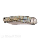 „Dulotec K902“ sulankstomas peilis su titano rankena – kamufliažinis » Dulotec.LT
