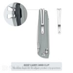 SRM 258L-GK2 „Terrier“ sulankstomas peilis – G10 ir laminuotas 140Cr plienas » Dulotec.LT