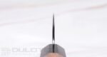 Japonų „Gyuto“ ZDP-189 sidabrinis „Tsuchime“ virtuvinis peilis, 210 mm » Dulotec.LT