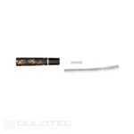 ZDP-189 japonų virtuvinis peilis „Santoku“, 180 mm, anglies pluošto rankena » Dulotec.LT
