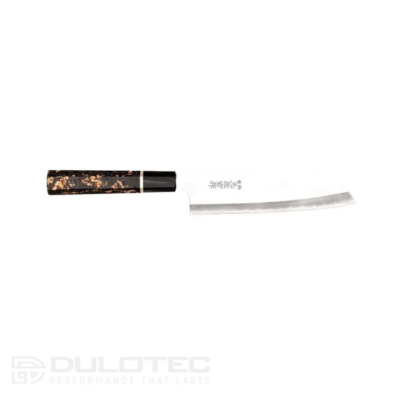 ZDP-189 japonų virtuvinis peilis „Santoku“, 180 mm, anglies pluošto rankena » Dulotec.LT