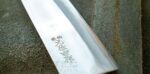 ZDP-189 japonų virtuvinis peilis „Santoku“, 180 mm, anglies pluošto rankena » Dulotec.LT