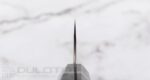 ZDP-189 japonų virtuvinis peilis „Santoku“, 180 mm, anglies pluošto rankena » Dulotec.LT
